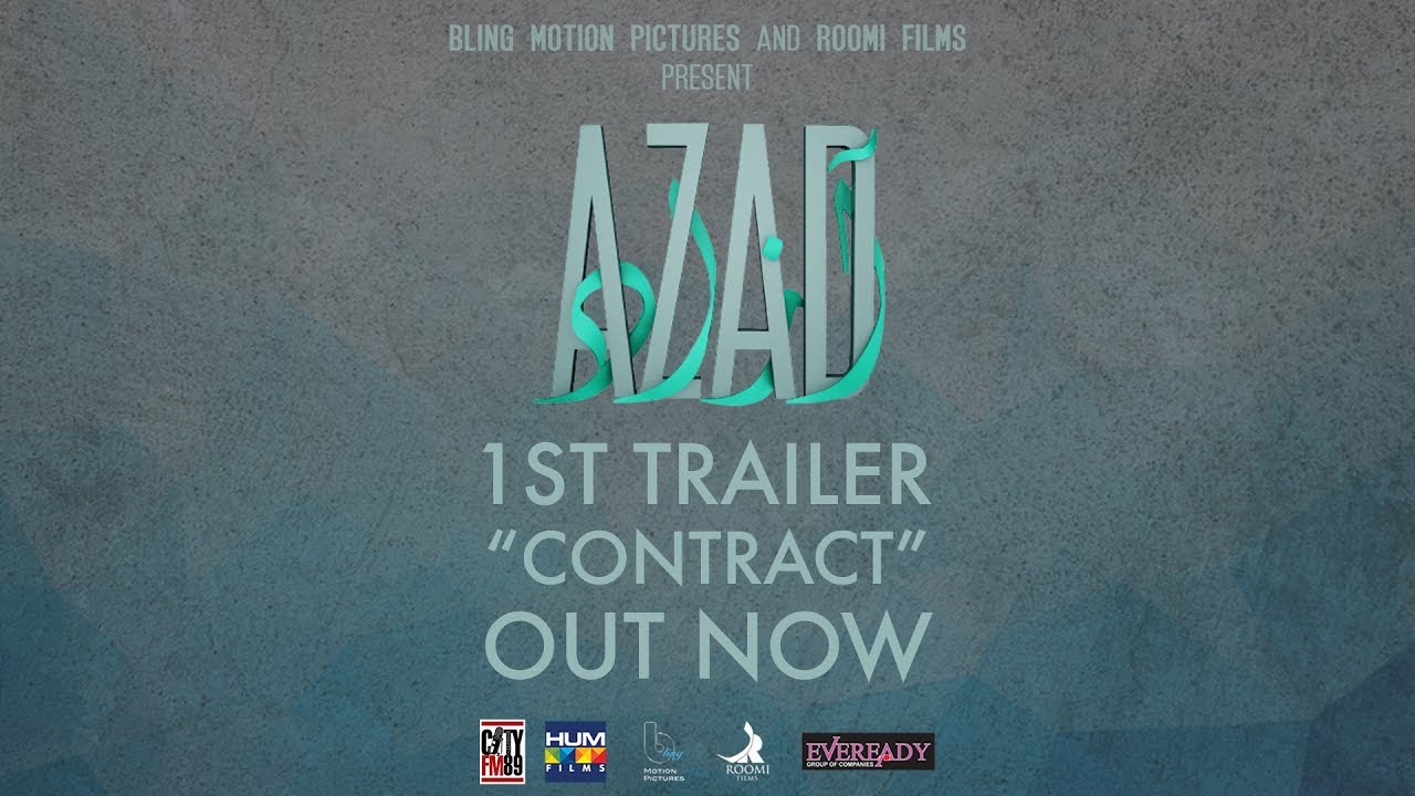 AZAD | OFFICIAL TRAILER # 1 | Rehan Sheikh, Salman Shahid, Sanam Saeed ...