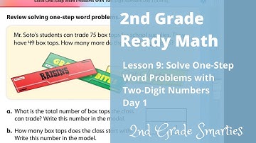 2nd Grade Ready Math, Lesson 9: Day 1