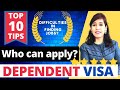 UK dependent visa requirements | Can dependent work in UK| UK dependent visa VISA BENEFITS  2021