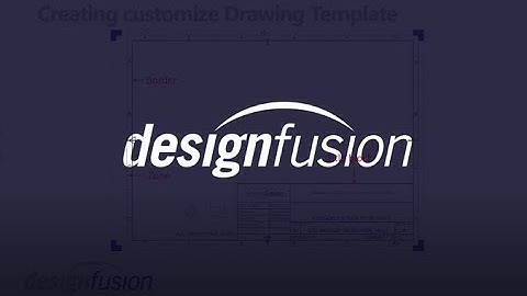 How to create Custom Drawing Template in NX