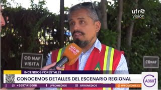 Incendios forestales en La Araucanía: brigadas se encuentran trabajando en Lumaco | ARAUCANÍA 360°