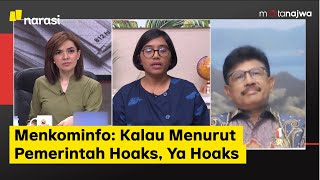 Download lagu Menkominfo: Kalau Menurut Pemerintah Hoaks, Ya Hoaks (Part 4) | Mata Najwa