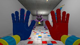 What if I Become PLAYER and RUN AWAY FROM NIGHTMARE CATNAP in Poppy Playtime Chapter3!(Garry's Mod)