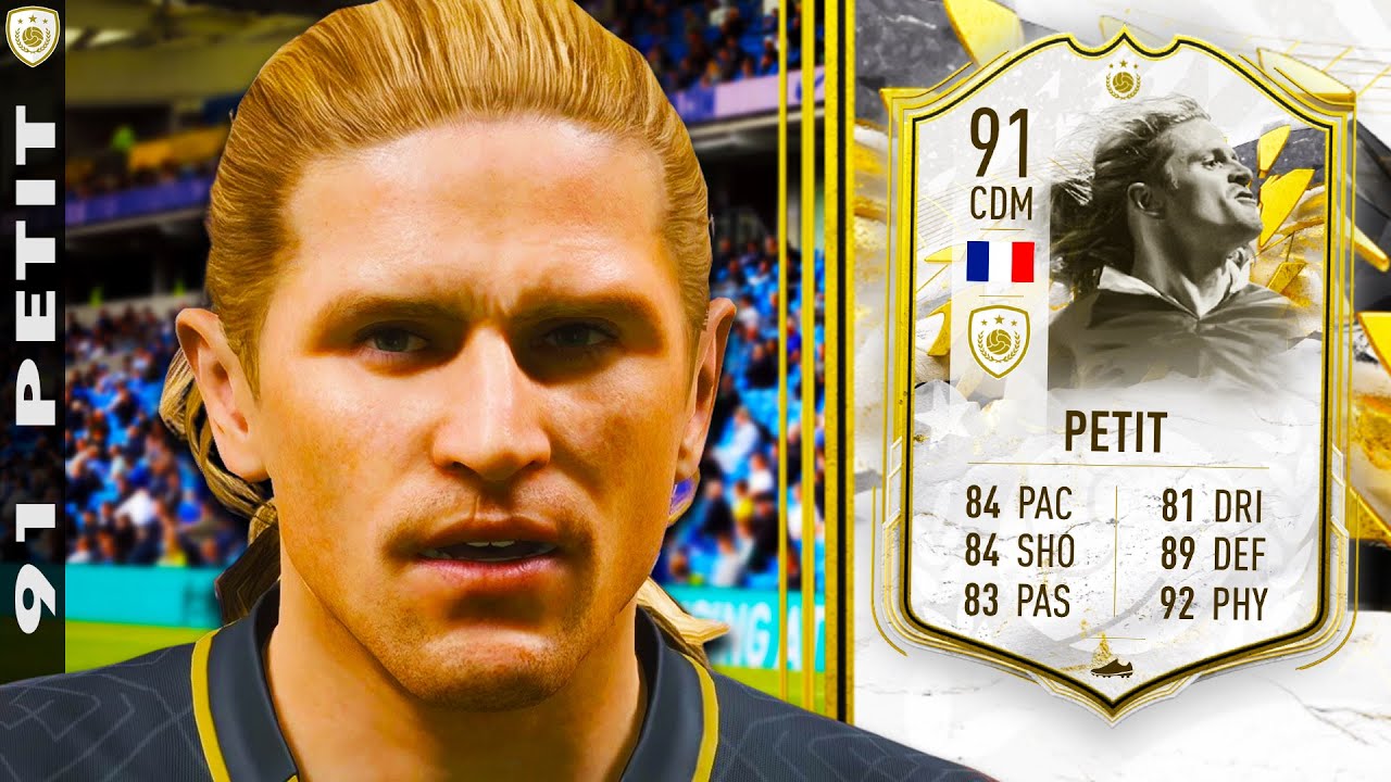 WORTH THE SBC? 🤔 91 ICON MOMENTS PETIT PLAYER REVIEW - FIFA 22 ULTIMATE TEAM