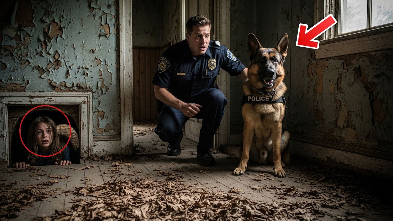Polizist und K9 fanden geheimen Tunnel im Haus – was sie entdeckten, schockierte alle