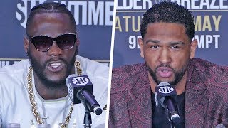 Deontay Wilder Vs. Dominic Breazeale FULL FINAL PRESS CONFERENCE | Showtime Boxing Deontay Wilder Vs. Dominic Breazeale FULL FINAL PRESS CONFERENCE | Showtime Boxing