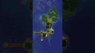 🔥 Tiny Shipwreck and Village Island - Minecraft Java Edition 1.20.6