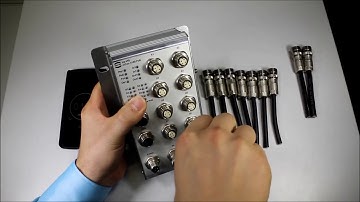 HARTING M12 PushPull vs M12 Standard Time Study