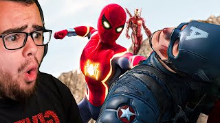 Reacting to SUPER SPIDERMAN vs CAPTAIN AMERICA!