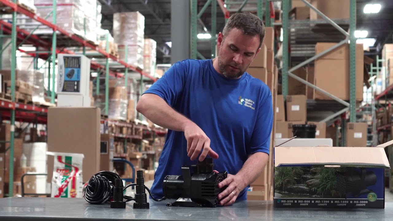 Unboxing   Anjon Monsoon 550 Pump