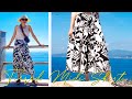 DIY Tiered Skirt | How To Make Tiered Midi Skirt | Elastic Waistband Skirt