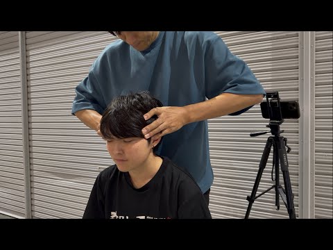 【342】Japanese street massage real Live/ストリートマッサージLive
