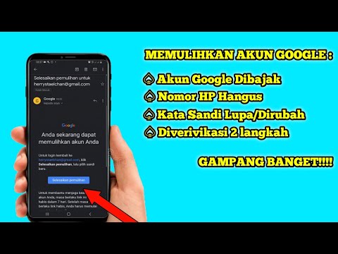 CARA MEMULIHKAN AKUN GOOGLE