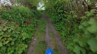 Bunches Lane (Broken Tarmac), South Brentor GRM:5508 Devon Green Lanes S-N 
