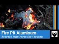 Break Down Aluminum in a Fire Pit - Magic of Hot Shortness // Metal Casting Feedstock