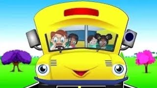 The Wheels On The Bus Go Round And Round Nursery Rhymes And Kids Songs For Childrens