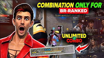best character skill for br rank |Unlimited Health Combination|best character after Update #freefire