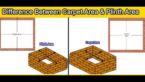 Estimating & Costing Lecture 7&8 / Difference between Plinth Area & Carpet Area.