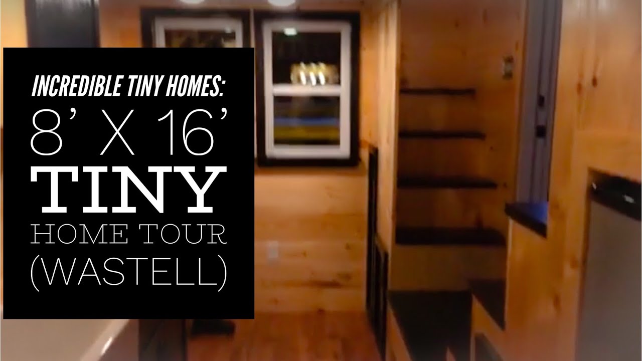 Incredible Tiny Home 8'x16' RJO Tour - Can I Live Tiny?! 🤔🏡🤩🇺🇸😉 