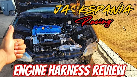 REVIEWING THE TUCKED ENGINE HARNESS FROM JACKSPANIA | k20/k24