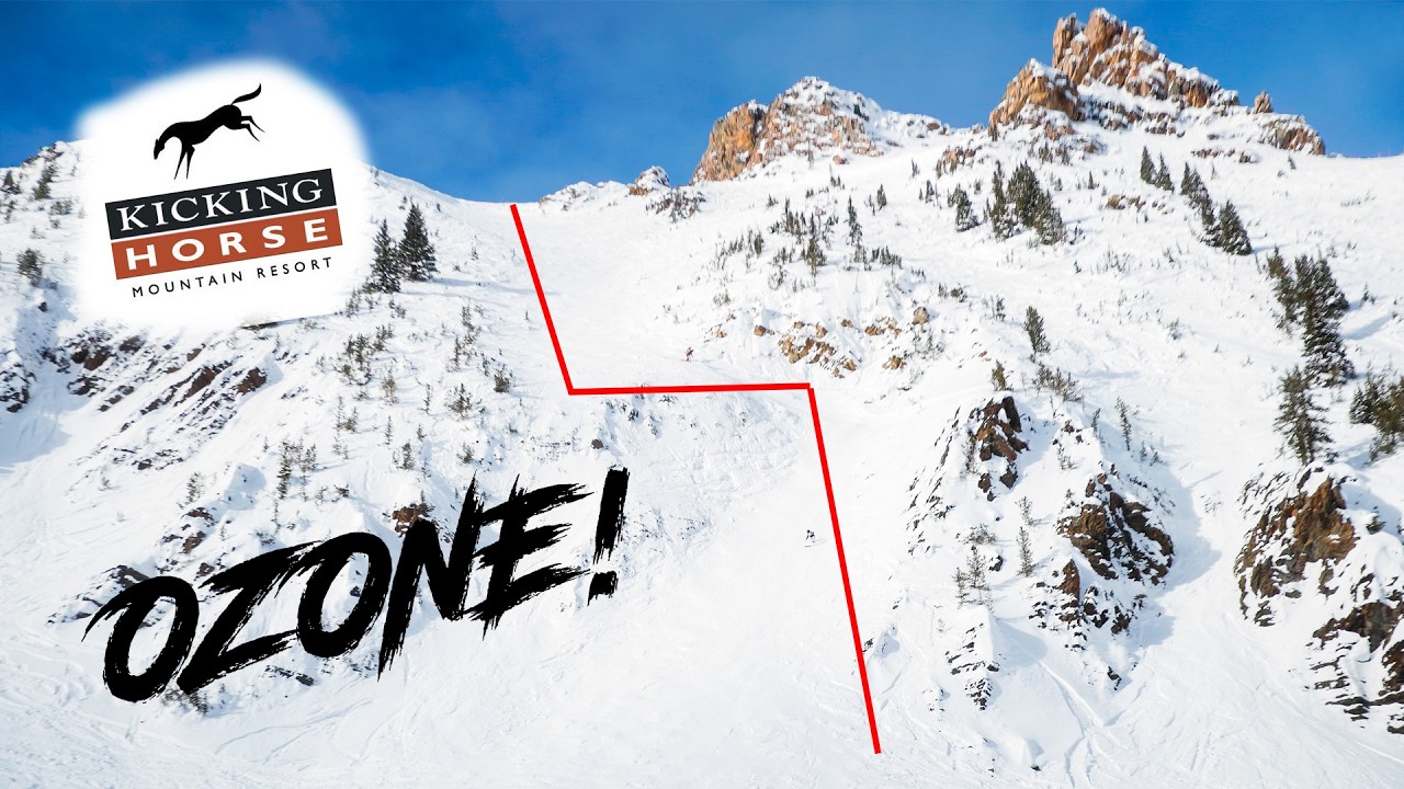 КАТАНИЕ НА ЛЫЖАХ ПО ОЗОНУ в KICKING HORSE! - день 3!