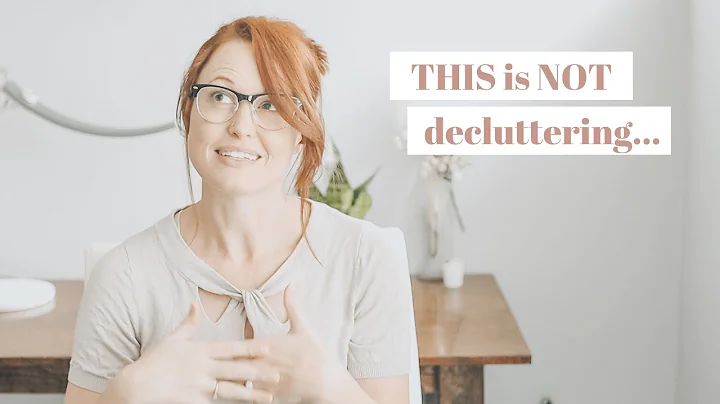 5 Ways You THINK You're Decluttering But Aren't