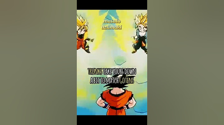 the time we all realized trunks has outclassed goten #DBZ #Goku #animeshorts