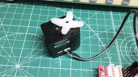 GR-ROSE(ベータ版)でICSシリアルサーボ