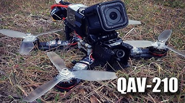 QAV-210 // EMAX RS2205 S 2300kv // DYS XSD 30A // Revo F4 BF3.1.5 Multishot 8K/8K