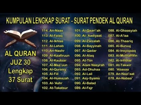 Pahami Surah Pendek Juz Amma Lengkap - Aaqilah Murottal Quran