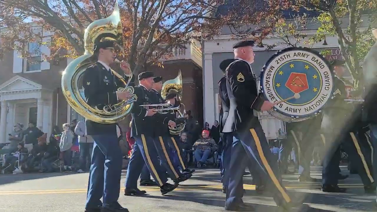 Plymouth Thanksgiving Parade - 215th Army Band