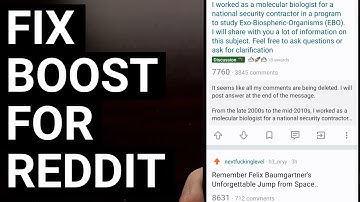 How to Fix Boost for Reddit so it Works After the API Changes