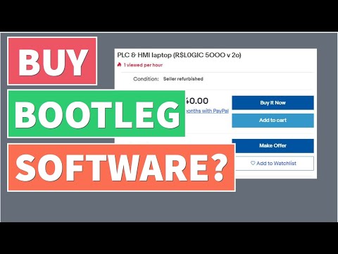 PLC Programmers - Should You Buy Bootleg Software?