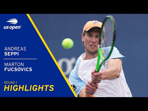 Andreas Seppi vs Marton Fucsovics Highlights | 2021 US Open Round 1