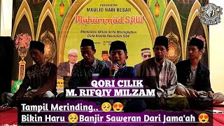 TERBARU..!! Qori Cilik M.Rifqiy Milzam PHBI Maulid Nabi Kp. Bojong Manik-Lebak||