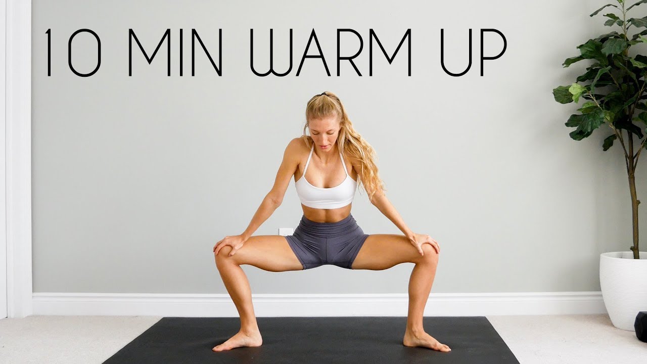 10 Min Warm Up For At Home Workouts Youtube