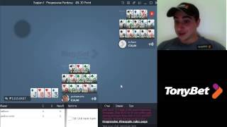 How to Play Open Face Chinese Poker Progressive Fantasy screenshot 2