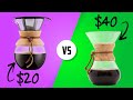 Chemex vs Bodum  - Pour Over Coffee Makers Compared