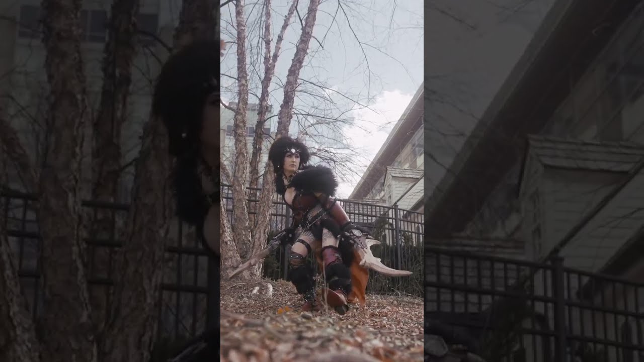 Monster hunter anyone? Thank you SO much to @Adam Cinelioglu716 for filming this outfit for me!!