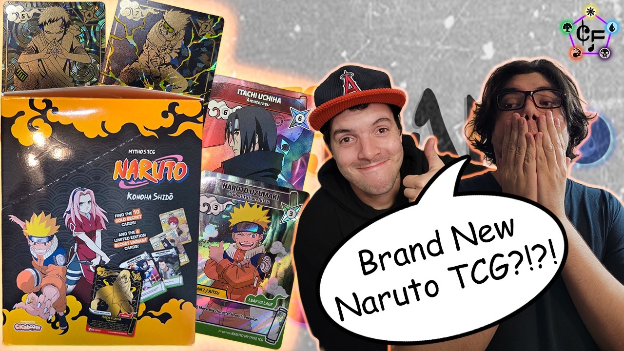 Let's Open A BRAND NEW Naruto TCG! (‪@NarutoMythosTCG‬) - YouTube