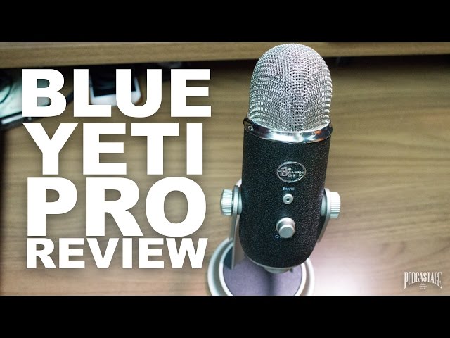 Blue Yeti Pro USB Condenser Mic / Test -