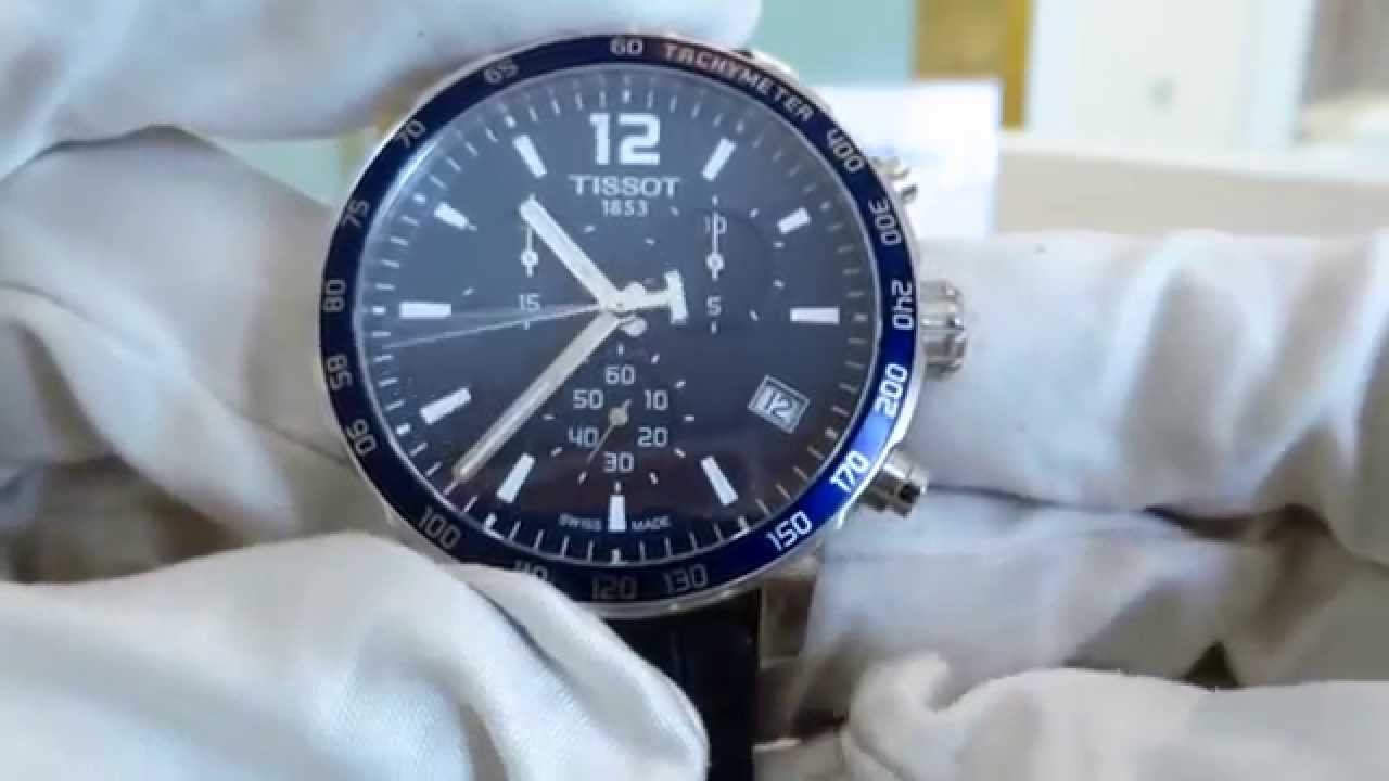 tissot quickster blue