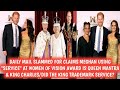 DAILY MAIL SLAMMED FOR CLAIMS MEGHAN USING&quot;SERVICE&quot; @WOMEN OF VISION AWARD IS QUEEN MANTRA &amp; KINGS