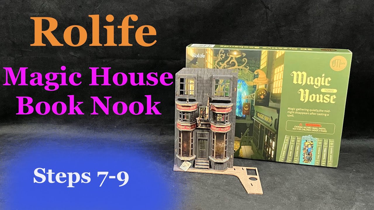 ROLIFE  Book Nook Magic House – Rokr Puzzle