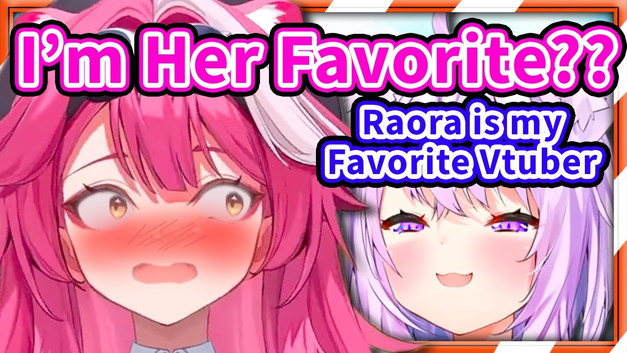 Raora Finds Out That She's Okayu's Favorite Vtuber 【Raora Panthera / HololiveEN】