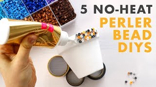 5 No-Heat Perler Bead Ideas | Perler Bead Patterns