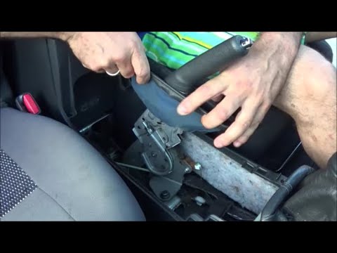 2007-2013 Toyota Corolla How to adjust the handbrake cable Πως να ρυθμίσετε τη ντίζα χειρόφρενου