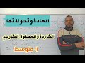 الدرس 01 الشاردة والمحلول الشاردي رابعة متوسط لميدان المادة وتحولاتها 