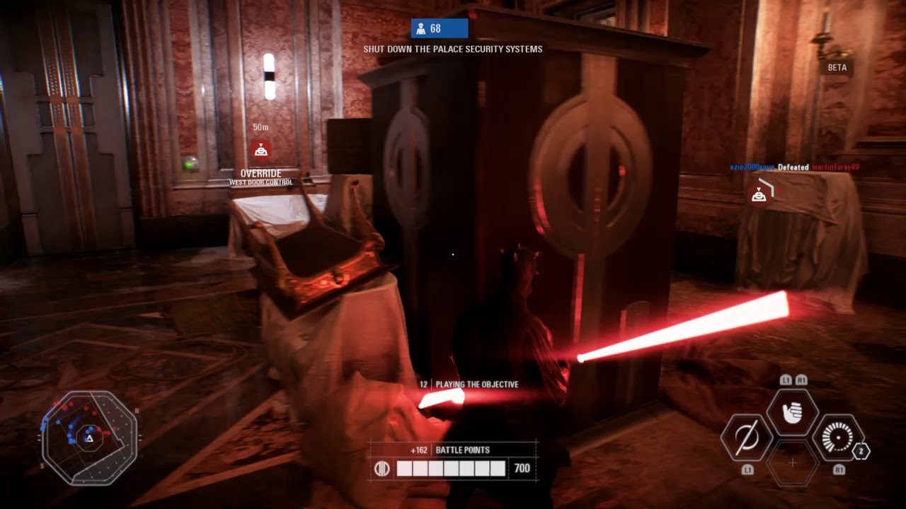 Star Wars Battlefront 2 'Beta' - Darth Maul Ownage