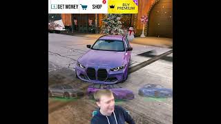 Glitched BMW M3 🤯🤯 #cars #carparkingmultiplayer #bmw #m3 #funny #cpm #money #glitch